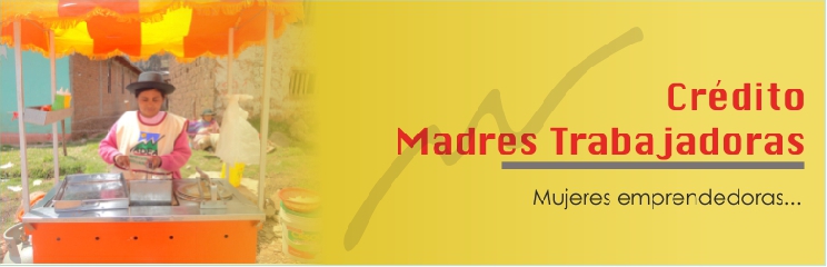 Banner promocional del crédito Credi Madres Trabajadoras