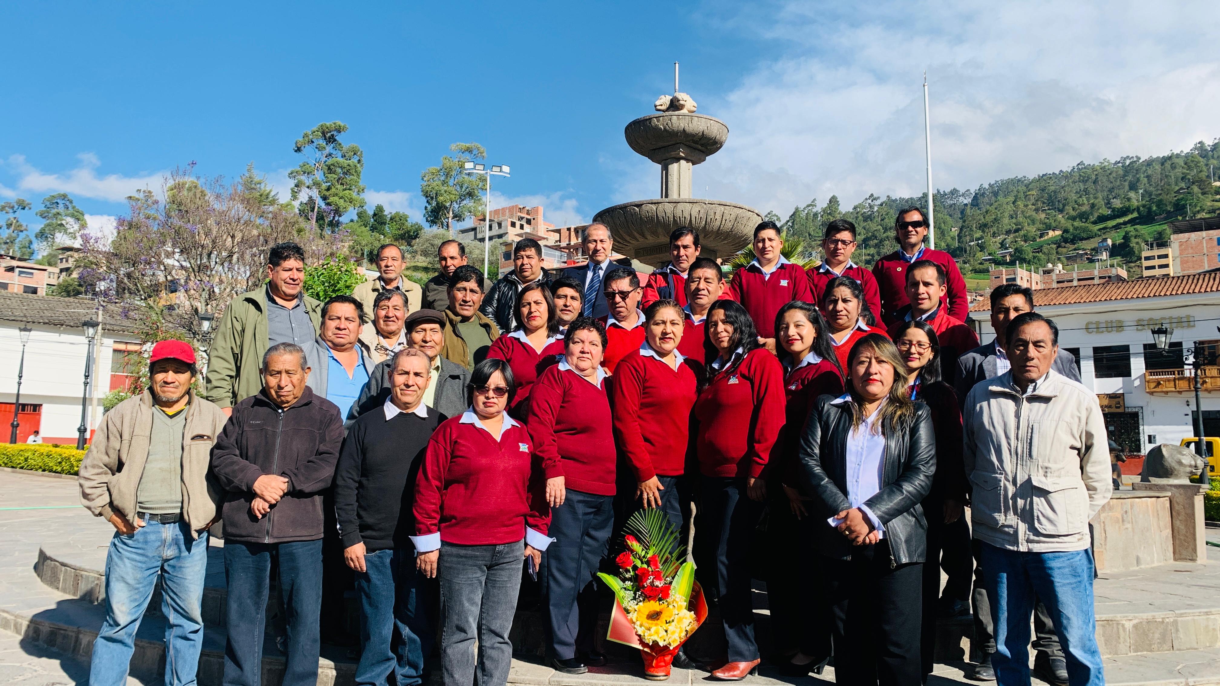 Equipo de ADEA Andahuaylas trabajando con la comunidad.
